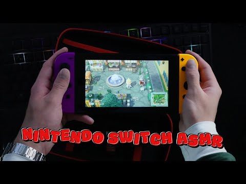 ASMR │ Showing You My Nintendo Switch & Playing Games🎮 (Soft-Spoken)