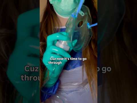 The patient is finally awake.. #nurse #latexgloves #surgicalgloves #gloves #asmr