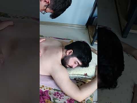 ASMR BACK SLEEP MASTER MASSAGE  #easyturkish #relax #relaxationmassage #massager #chiropractor