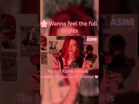 Tapping with a Brush 😮‍💨 SweetieAmonetASMR