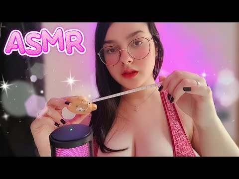 ASMR MEDINDO VOCÊ CARINHOSAMENTE 📐🩷 MEASURING YOU