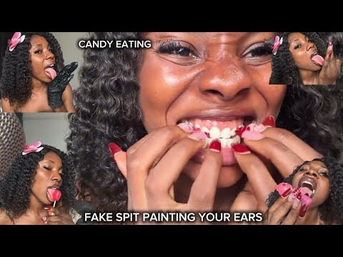 ASMR Deep Ear Cleaning* Ear Flossing, PimplePopping, Head Scratching & Ear Eating nitpicking