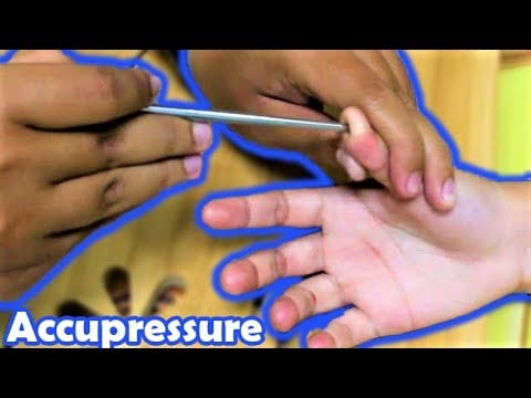 Acupressure Hand and Finger Massage with Chopsticks - Relaxing ASMR