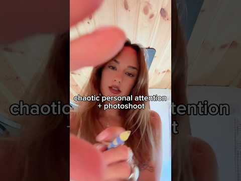 personal attention and photoshoot!! #fastandaggressive #asmr #chaoticasmr #lighttriggers #fastasmr