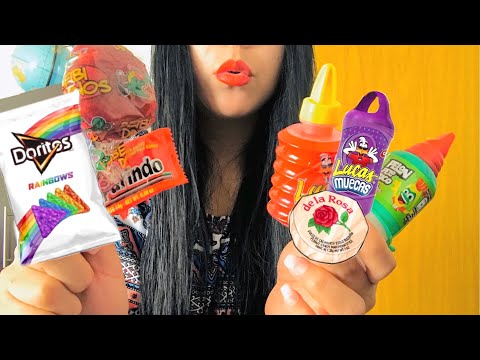 ASMR COMIENDO DULCES MEXICANOS🍭🍬