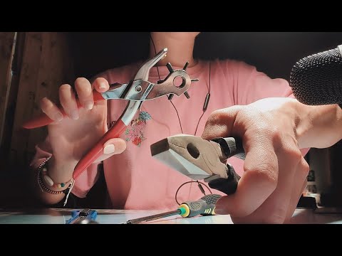 ASMR - TOOLS THAT TRIGGER YOU (CLICK & GRIPPING SOUNDS)