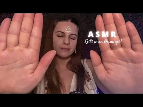 ASMR: Envio de REIKI para DESAPEGO EMOCIONAL | Enviando energias pra você 🤍