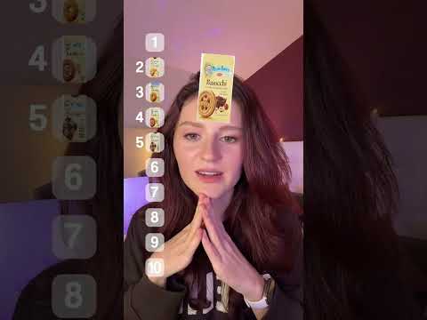 ASMR: classifica dei biscotti 🍪 #asmr #asmrsounds #asmrvideo #asmrcommunity #asmrshorts