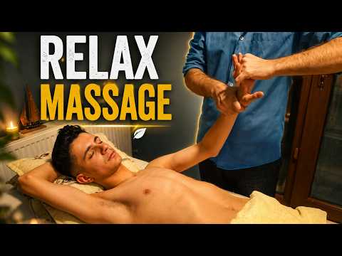ASMR SPORTS AMAZING ASMR TURKISH SLEEP MASSAGE-CHEST,LEG,ARM,THERAPY