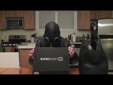 Loot Crate "Villains" Unboxing with Dr. Corvus D. Clemmons ASMR Plague Doctor