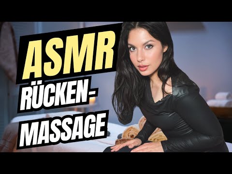 ASMR Deutsch | Sanfte Rückenmassage (Roleplay) für Tiefenentspannung & Schlaf ✨