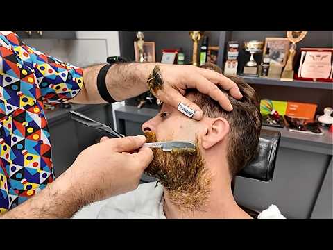 ASMR Ear Singeing & Zaza Shave: 1-Hour Relaxing Session To Help You Fall Asleep In 5 Mins!