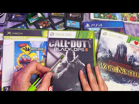 ASMR Tracing Video Games + Rambles (Let's Catch Up!)