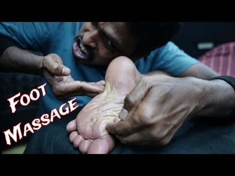 ASMR Closeup Leg Massage | ASMR Closeup Foot Massage | Pressure Poing Foot Massage For Deep Sleep