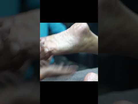 Satisfying Tapping Indian ASMR Foot Massage #shorts