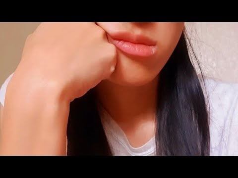 ASMR Ear To Ear Whispering For Stressful Day 🥺 soft spoken whisper, close to mic, fabric scratching