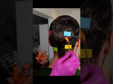 Taking and collecting scalp samples