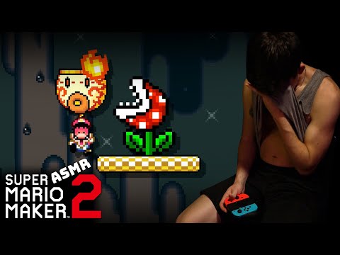 MAKING ME SWEAT! | ASMR SUPER MARIO MAKER 2 | #7