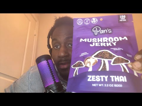 ASMR MUSHROOM JERKY Review