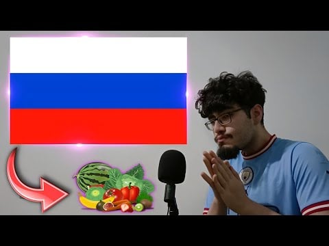 ASMR IN RUSSIAN 🇷🇺 (Fruits and vegetables)