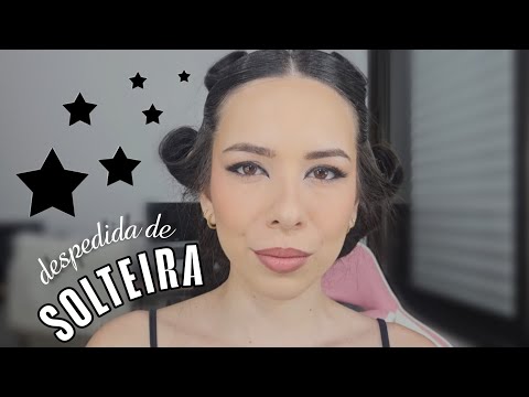 ASMR: ARRUME-SE COMIGO PRA MINHA DESPEDIDA DE SOLTEIRA | GRWM 4 MY BACHALORETTE ✨️