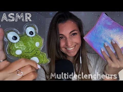 ASMR Français - 🎧 Multi déclencheurs relaxants pour s’endormir ou travailler🌿