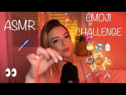 АСМР ЭМОДЖИ ЧЕЛЛЕНДЖ 🍯💦 ASMR EMOJI CHALLENGE 