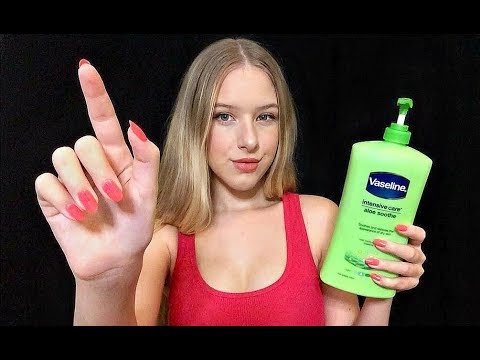 ASMR Lotion Sounds & Hand Movements