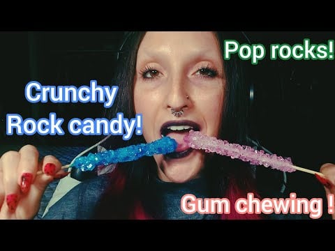 ASMR | GUM CHEWING🍬 & LOLLIPOP EATING 🍭 MOUTH SOUNDS 🤤