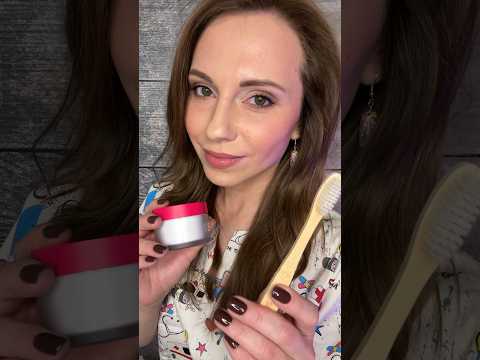 АСМР Чистка зубов👀 #асмрврач #асмрвидео