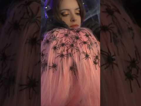 🕷️ Removing Spiders from Your Hair | Tingly ASMR Personal Attention 🖤✨