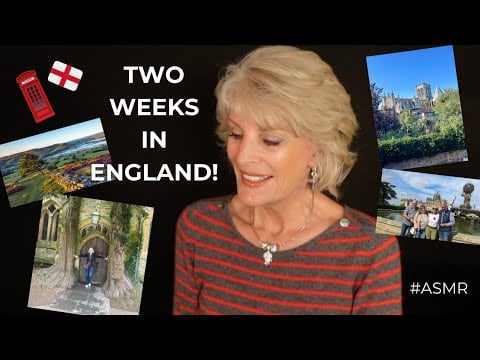 OUR ENGLAND VACATION! #asmr Show and Tell