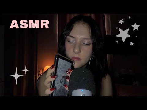 ASMR - je suis de retour, on discute 💭