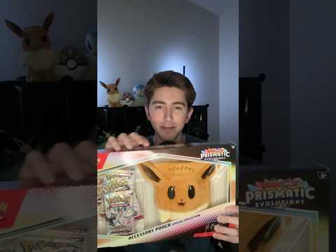 ASMR Opening Pokémon Pristmatic Evolutions