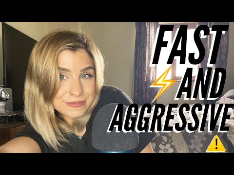 ASMR | ⚡️FAST, AGGRESSIVE and LOUD, Quick Fire Random Triggers!