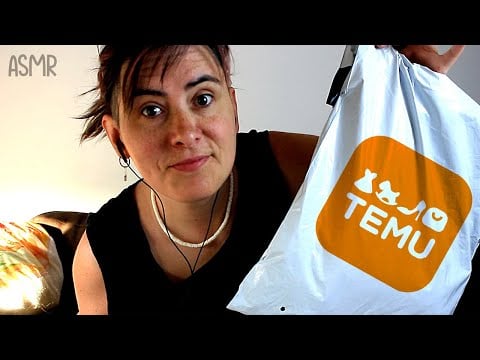 ¿Por qué pedí esto en TEMU? | ASMR susurros + cosas absurdas pero baratas 😁