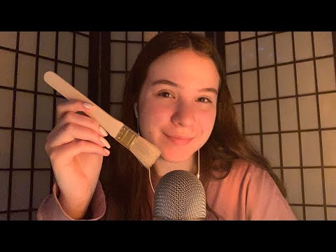 ASMR With a Paintbrush (Mic Brushing)