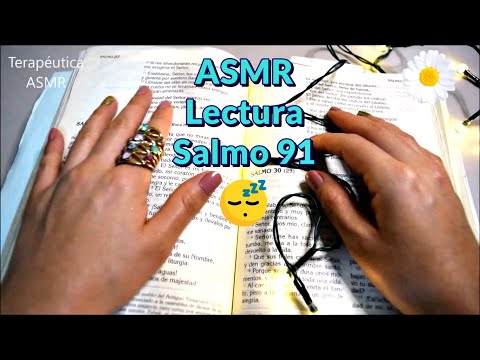 Asmr Lectura Relajante / Susurros Salmos de Protección Dormir