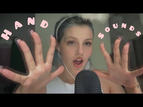ASMR Hand Sounds with & without Lotion🫶 Gentle Rambling for Sleep & Relaxation