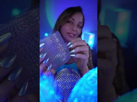 Glass Cup ASMR 🫠💙💤 #asmr #asmrsounds #asmrvideo #asmrlivestream #livestream