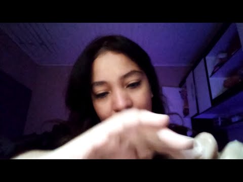 ASMR Massagem com creme nas costas e depois cafuné na cabeça 🌿🌙