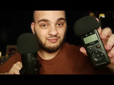 Concept'ASMR - Le Blue Yéti avec les sons du Tascam ?! (Layered ASMR)