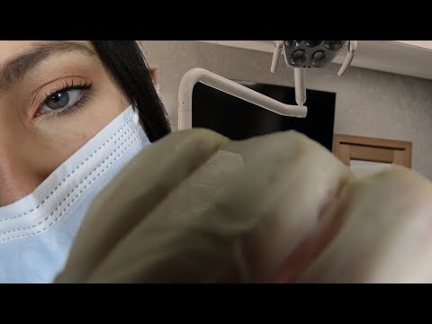 Dentist ASMR | Relaxing teeth cleaning