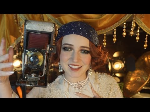Ghost Portraits at the Gala | 1920s ASMR (Posing You, Personal Attention)