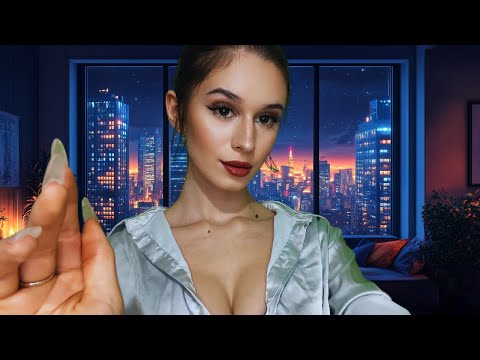 ASMR Protective Girlfriend Comforts You in a Thunderstorm  | Personal Attention & Gentle Whispers