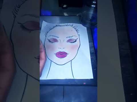 Asmr skincare no desenho 💤