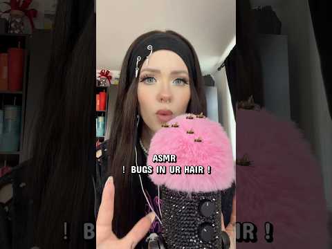 BUGS IN YOUR HAIR ! SOS ! Let me help! #anxietyrelief #asmr #plucking