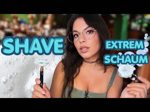 ASMR Barber Shop 🪒 Extrem viel Rasierschaum & Sanfte Rasur (Einschlafen)
