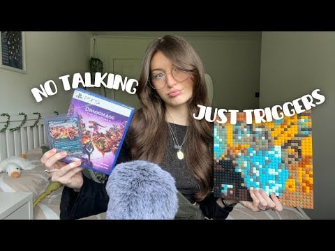 ASMR No talking trigger assortment for sleep