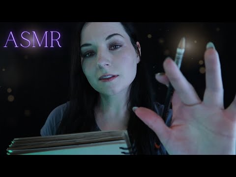 ASMR Drawing you for class ⭐ Walking around you ⭐ Soft Spoken spoken